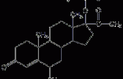 醋酸甲羟孕酮结构式