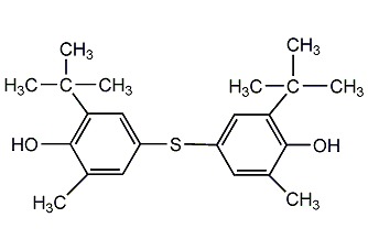 4,4'-硫代二(6-叔丁基邻酚)结构式