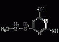 4-羟基-2-巯基-6-丙基嘧啶结构式