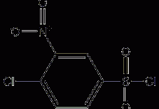 4-氯-3-硝基苯磺酰氯结构式