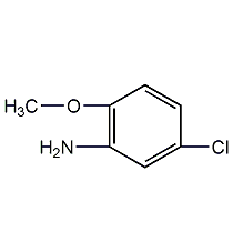 5-氯-2-甲氧基胺结构式