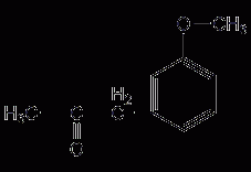 邻甲氧基乙酰苯胺结构式