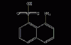 1-萘胺-8-磺酸结构式