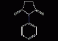 N-苯基琥珀酰亚胺结构式