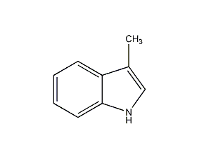 3-甲基吲哚结构式
