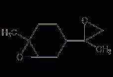 1-甲基-4-(2-甲基环氧乙烷基)-7-氧杂双环[4.1.0]庚烷结构式