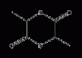 DL-丙交酯结构式