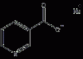 烟酸钠结构式