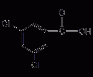 3,5-二氯苯甲酸结构式