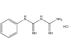 1-基双胍盐酸盐结构式