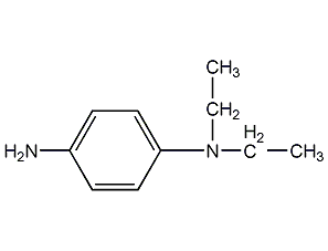 N,N-二乙基对二胺结构式