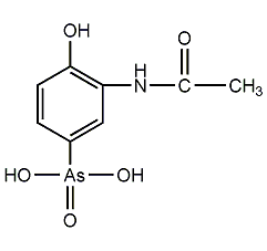 乙酰胂胺结构式