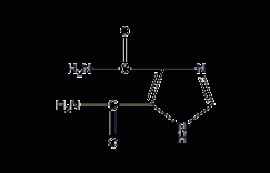 4,5-咪唑二酰胺结构式