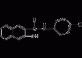 N-(3-羟基-2-萘甲酰基)对氯苯胺结构式