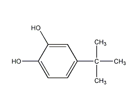 4-叔丁基邻二酚结构式