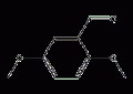 2,5-二甲氧基苯甲醛结构式