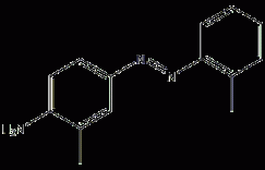 邻氨基偶氮甲苯结构式
