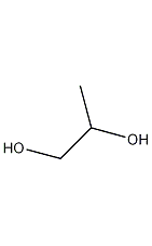 1,2-丙二醇结构式