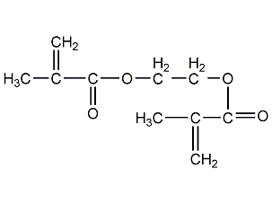 二甲基丙烯酸乙二醇酯结构式
