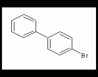 4-溴联苯结构式