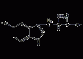 5-羟基吲哚-3-乙酸结构式