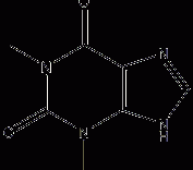 茶碱结构式