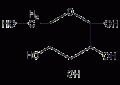 葡萄糖,一水结构式