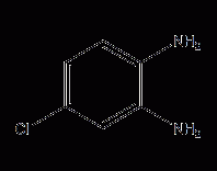 4-氯-1,2-苯二胺结构式