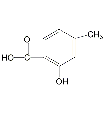 4-甲基水杨酸结构式