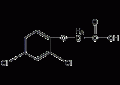 2,4-二氯苯氧乙酸结构式