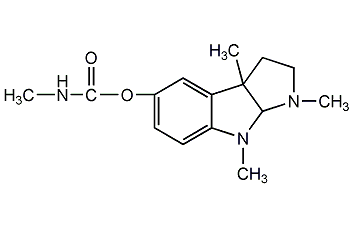 毒扁豆碱结构式