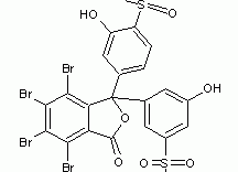 磺溴酞钠结构式