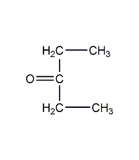 3-戊酮结构式