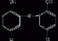 2,2'-二羟基-5,5'-二氯苯基硫醚结构式