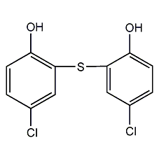 2,2'-二羟基-5,5'-二氯基硫醚结构式