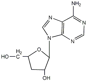 冬虫夏草菌素结构式