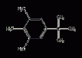 5-叔丁基-1,2,3-三甲基苯结构式