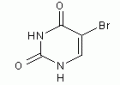 5-溴尿嘧啶结构式