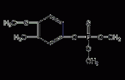 倍硫磷结构式