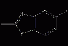 2,5-二甲基苯并噻唑结构式