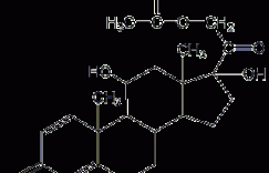 醋酸泼尼松龙结构式