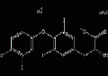 3,3',5-三碘-L-甲状腺原氨酸钠盐结构式