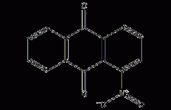 1-硝基蒽醌结构式