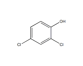 2,4-二氯酚结构式