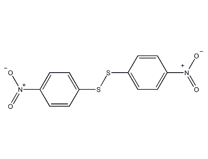 二硫化双(对硝基)结构式