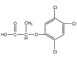 2,4,5-涕丙酸结构式