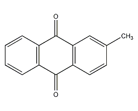 2-甲基蒽醌结构式