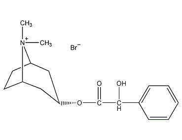 溴甲后马托品结构式