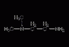 N,N-二甲基-1,2-乙二胺结构式