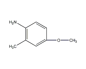 4-甲氧基-2-甲基胺结构式